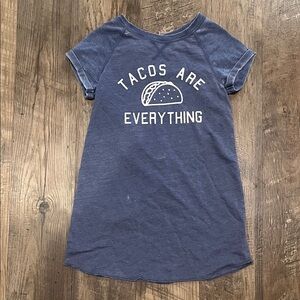 Navy Kids Tee - Tacos Are Everything
